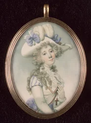 Miniature of an Unknown Woman